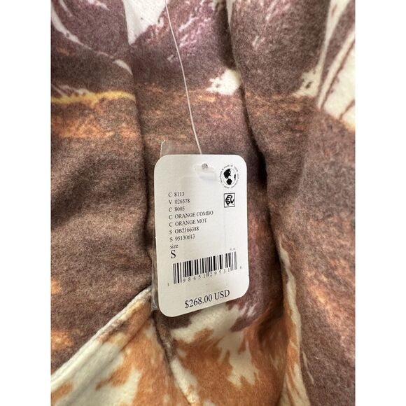 Free People Orange Blazer with Contemporary Silhouette - Picture 8 of 9